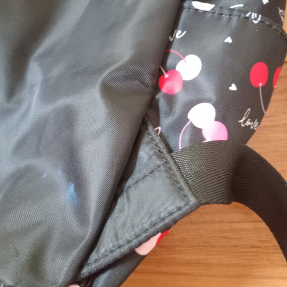 Black Mini Backpack - Picture 3 of 4